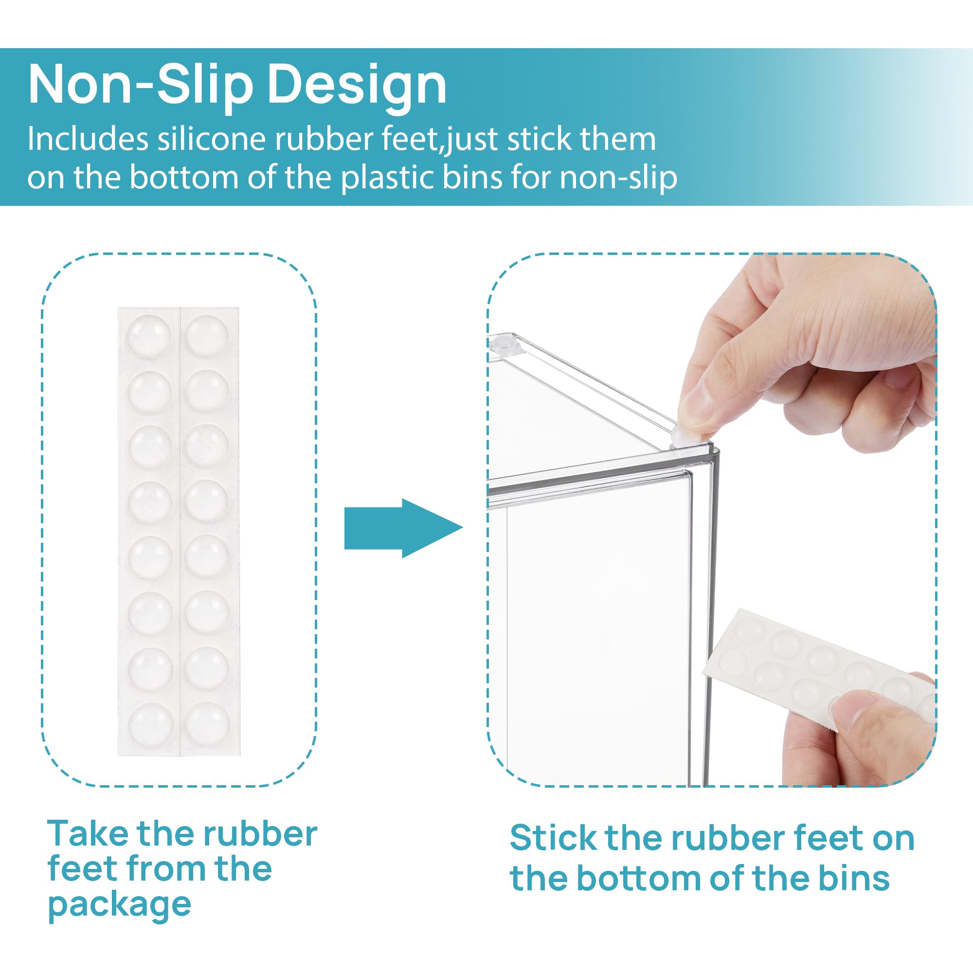Vtopmart top-with-items highlights shelf-space efficiency and versatile placement options