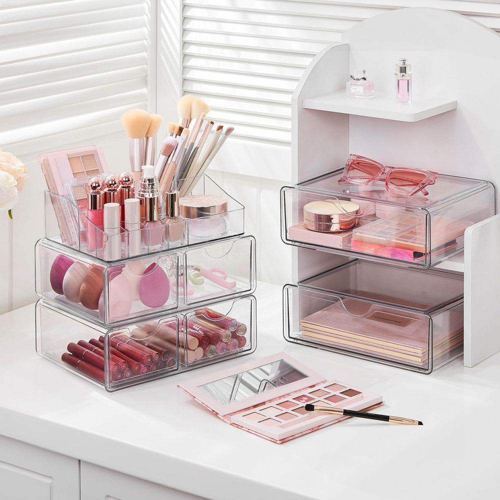 Vtopmart durable, sleek design complements any vanity.