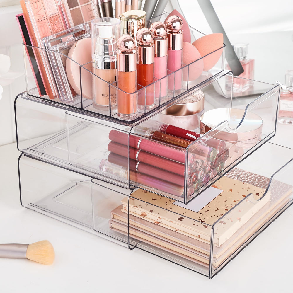 Vtopmart durable, modern design complements any dresser or vanity.