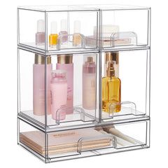 Vtopmart Stackable Drawers organize spices, utensils, and small tools on your kitchen countertop
