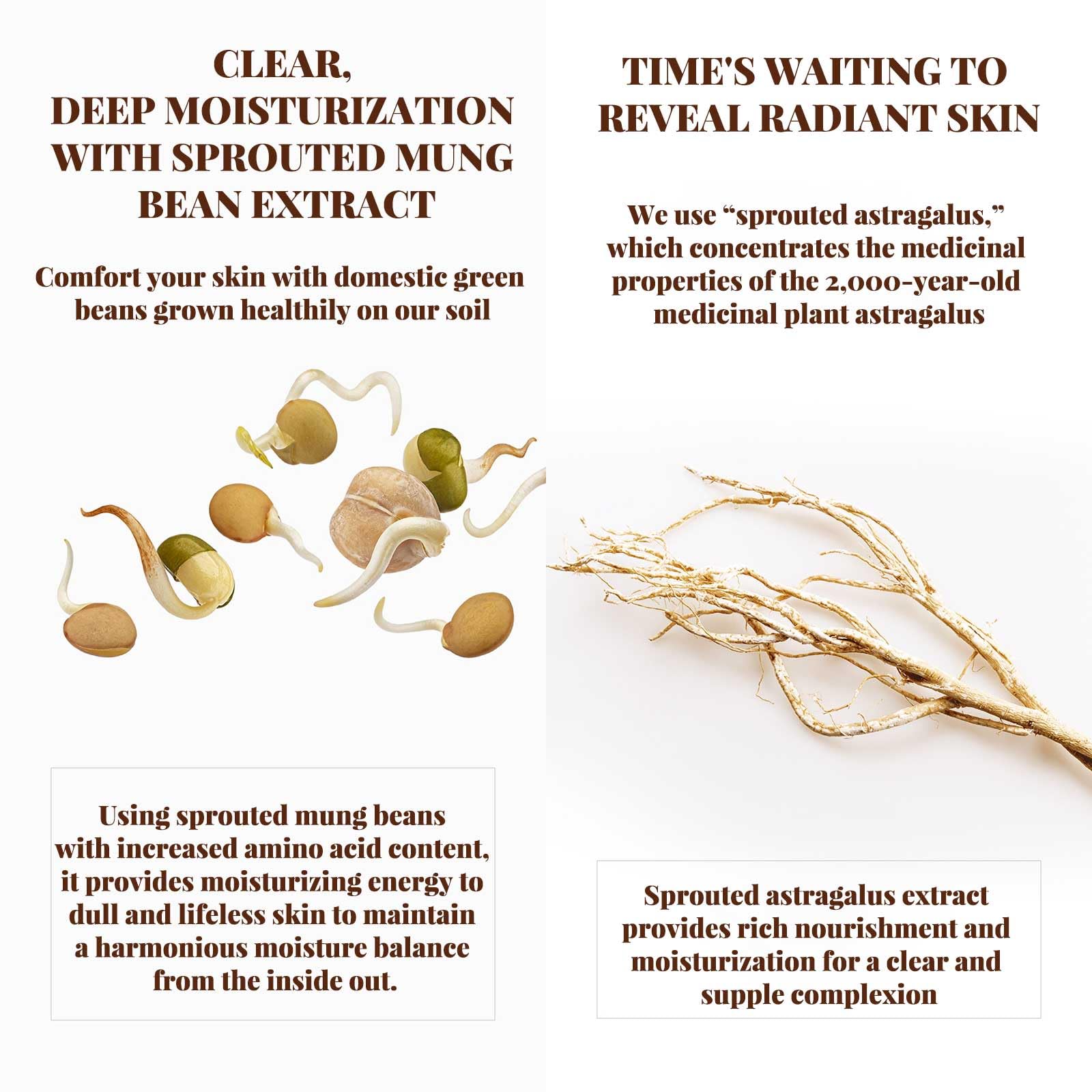 vurfoo JAAN cream mung bean extract helps revive dull skin tone