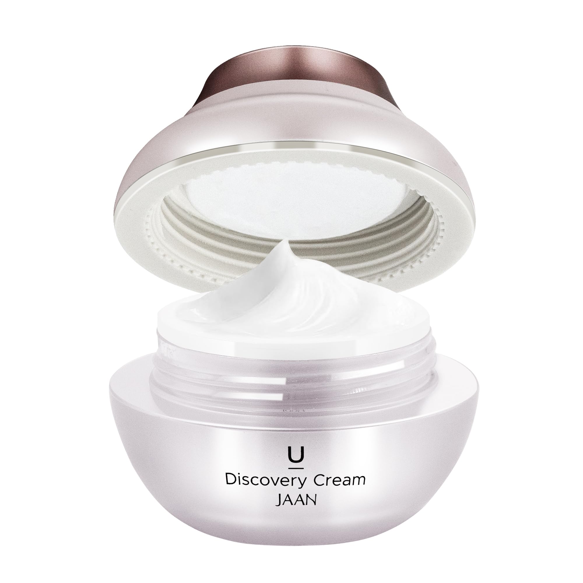 vurfoo JAAN cream jar closeup shows velvet texture for smooth hydration