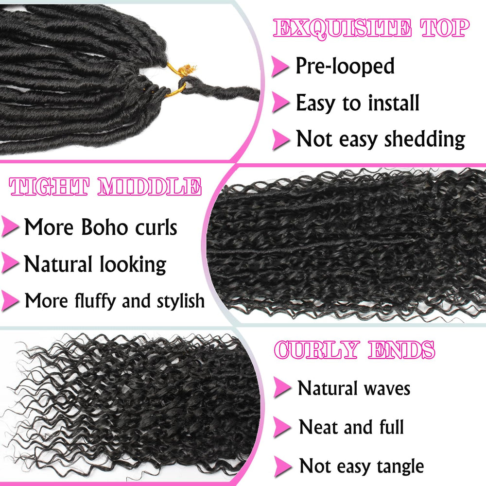VustBeauty Goddess Locs breathable base for scalp comfort