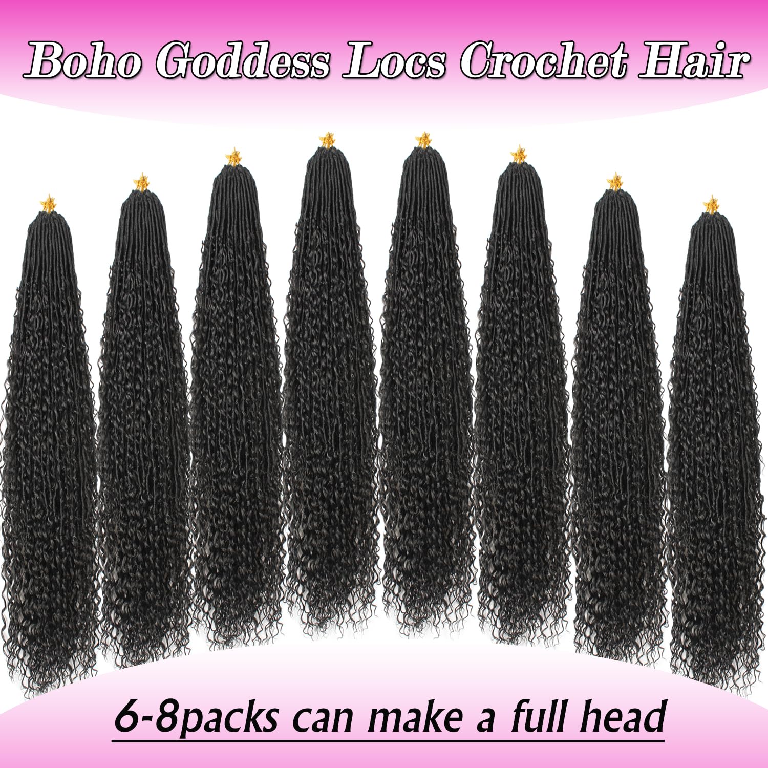 VustBeauty Goddess Locs voluminous texture for festival vibes