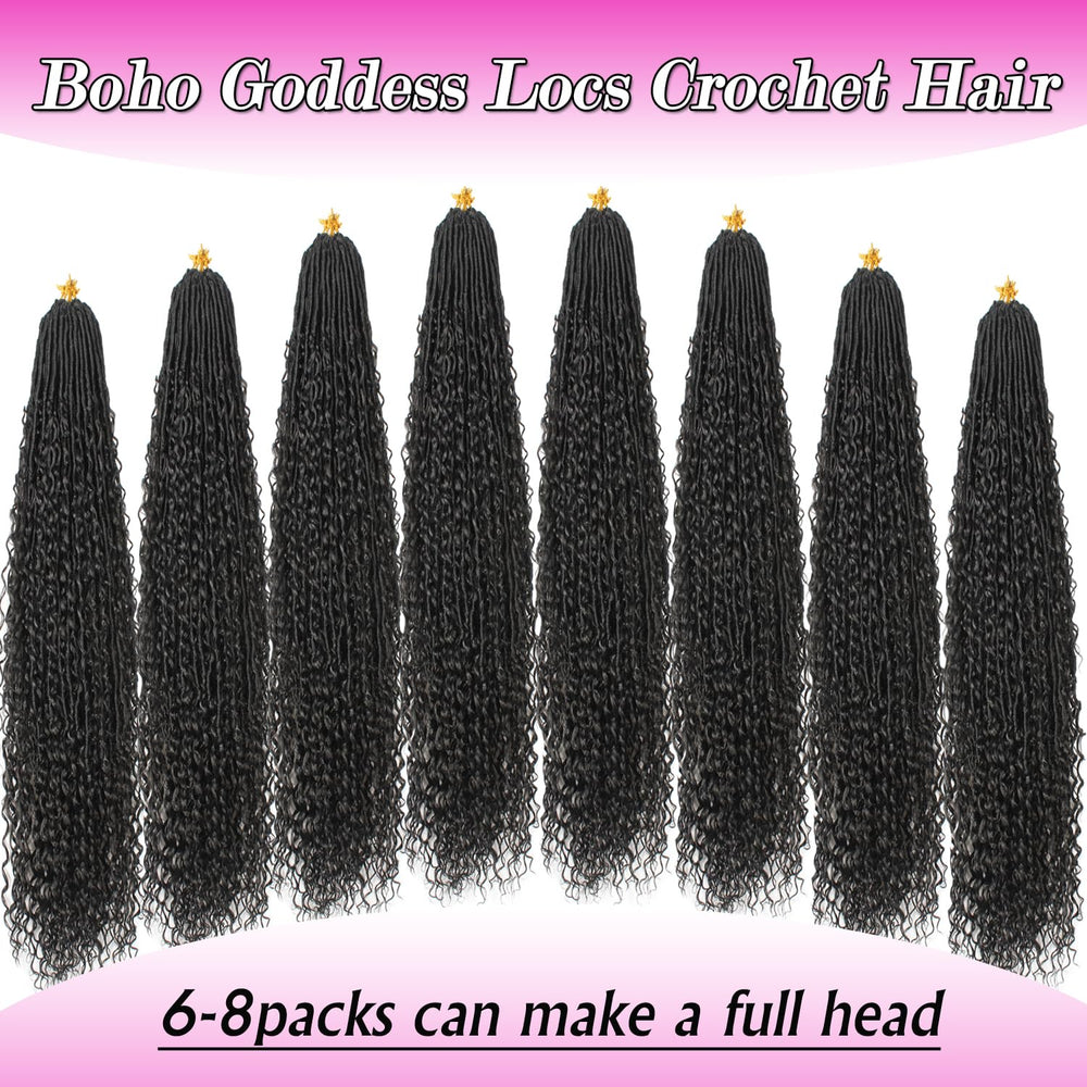 VustBeauty Goddess Locs voluminous texture for festival vibes