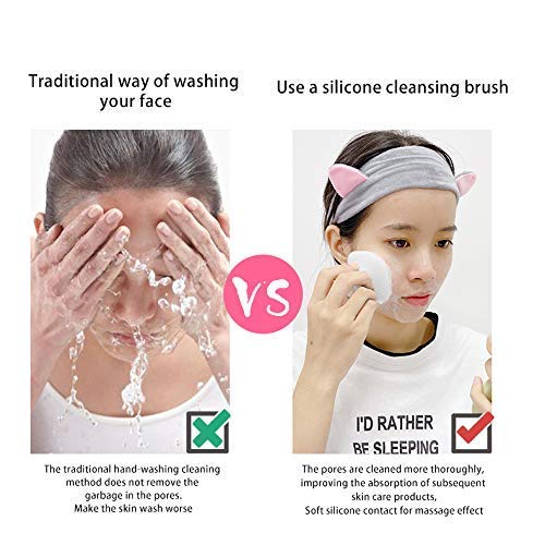 VWMYQ Face Scrubber 2-pack provides value and consistent cleansing routine.