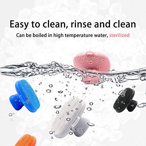 VWMYQ Face Scrubber uses food-grade silicone for safe, comfortable contact with skin.