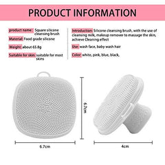 VWMYQ Face Scrubber non-slip handle ensures secure grip during facial massage.
