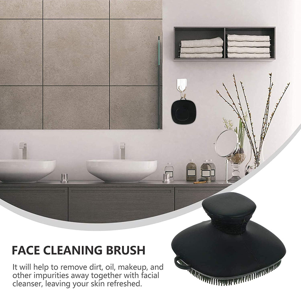 VWMYQ Face Scrubber pairs well with cleansing gels for a refreshed facial cleanse.