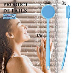 VWMYQ 17-inch extendable handle reaches hard-to-clean areas with non-slip grip