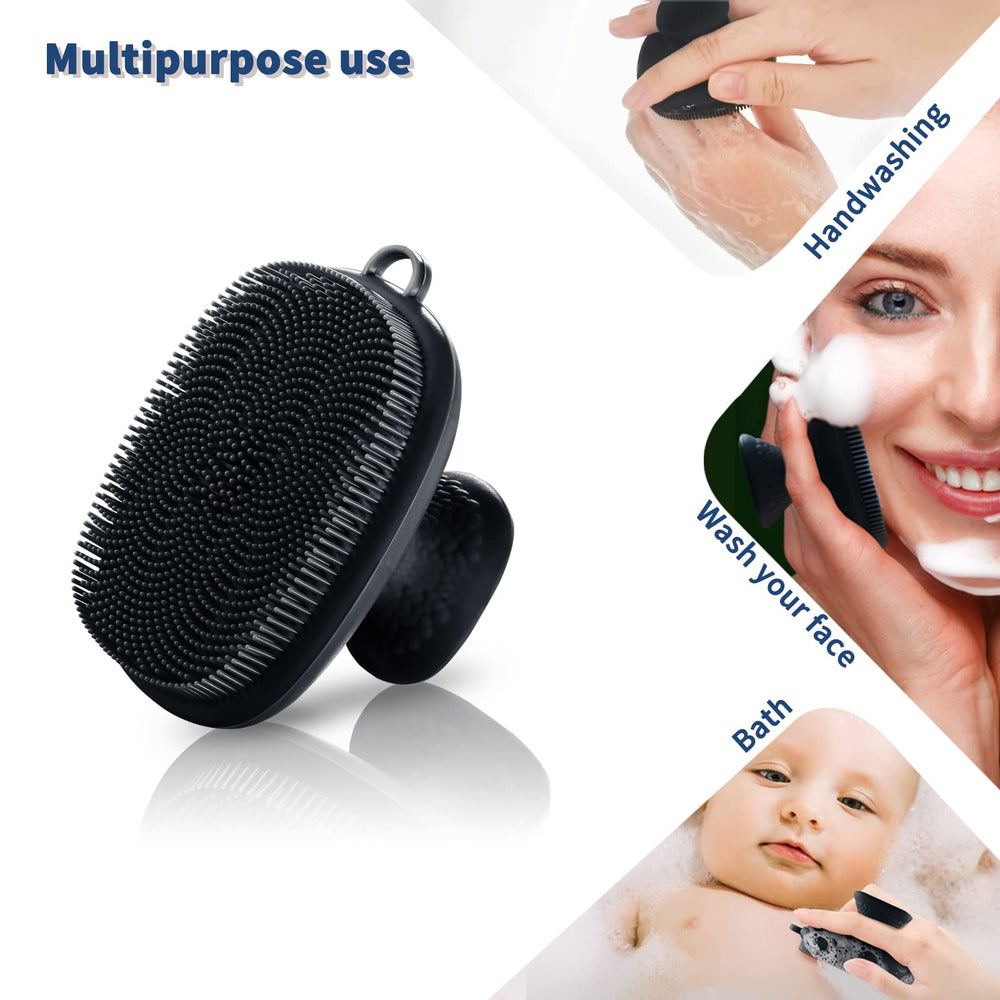 VWMYQ waterproof silicone brush stands up to water exposure for quick drying.