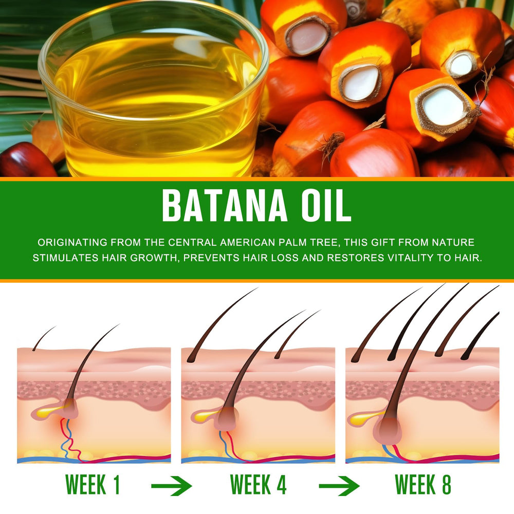 Brush applying VXHDAG Batana oil to brows and lashes to condition hairs