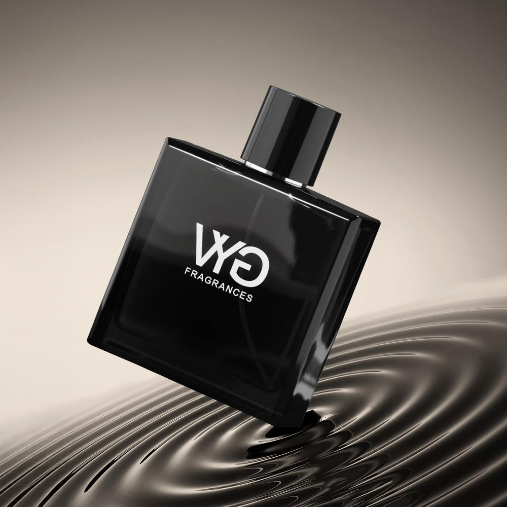 VYG Pheromone Cologne back-label close-up reveals usage notes for first-time buyers.