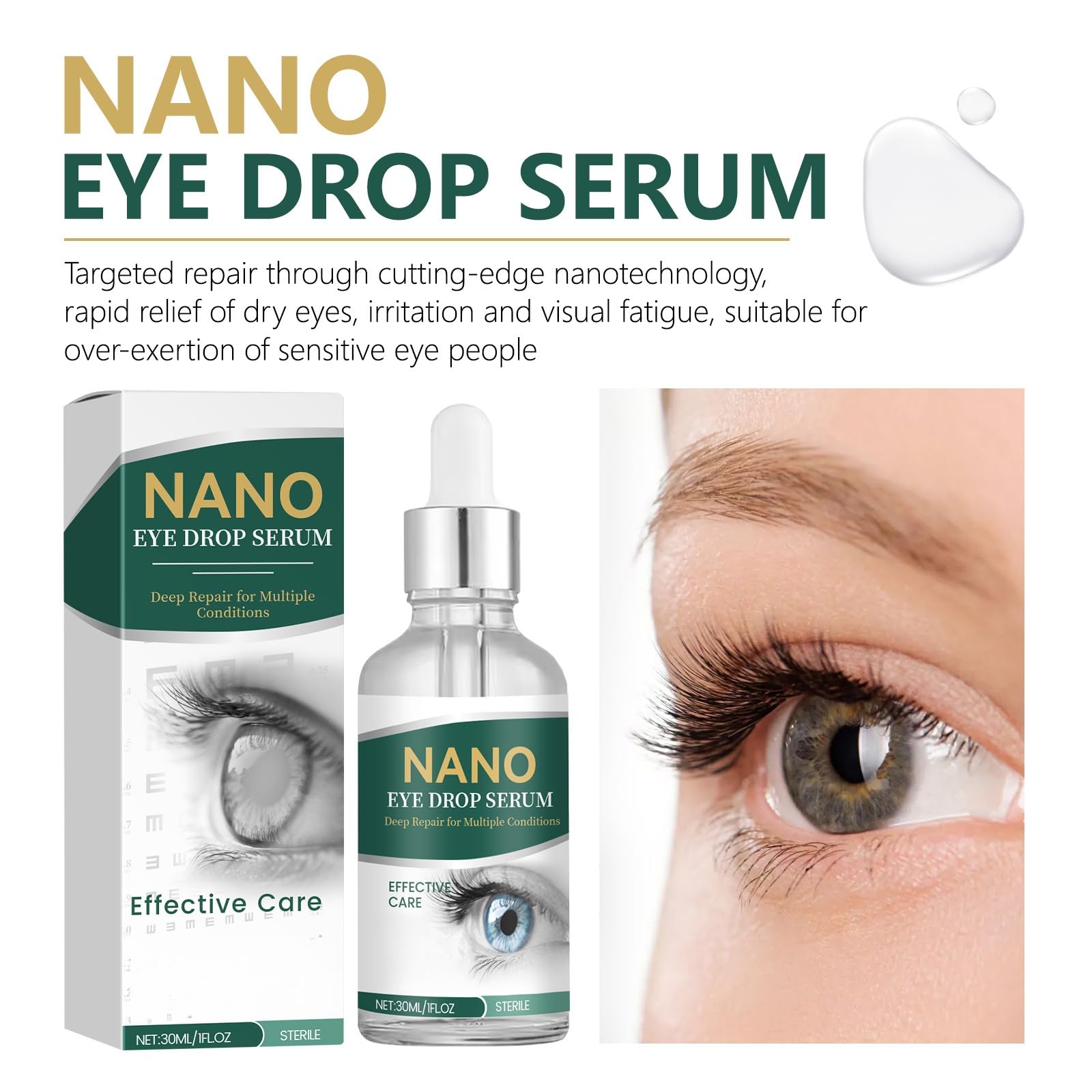 VYIUNKTE Herbionyx Nano Drop Serum lutein-closeup emphasizes nourishing ingredients.