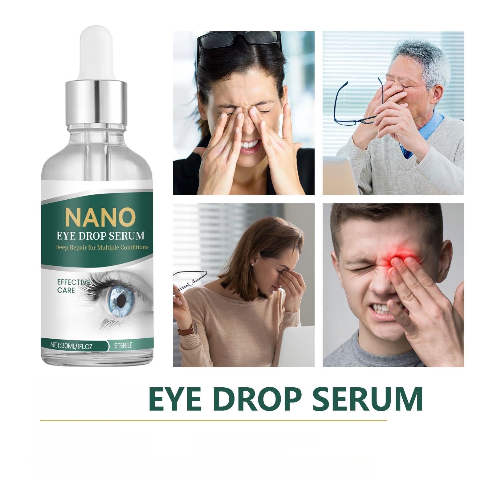 VYIUNKTE Optifusion Eye Care desk-setup highlights screen-fatigue relief during work.