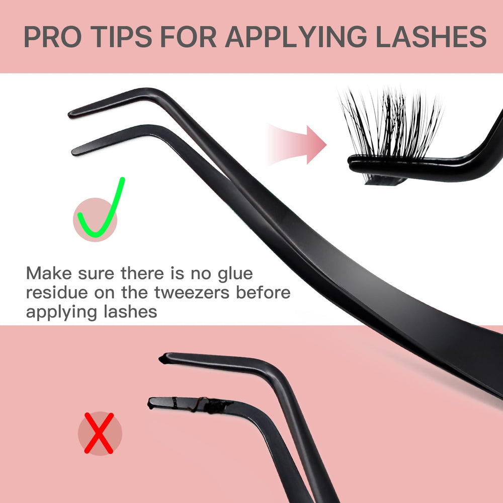 Vznffur DIY lash extensions workflow tool for precision.
