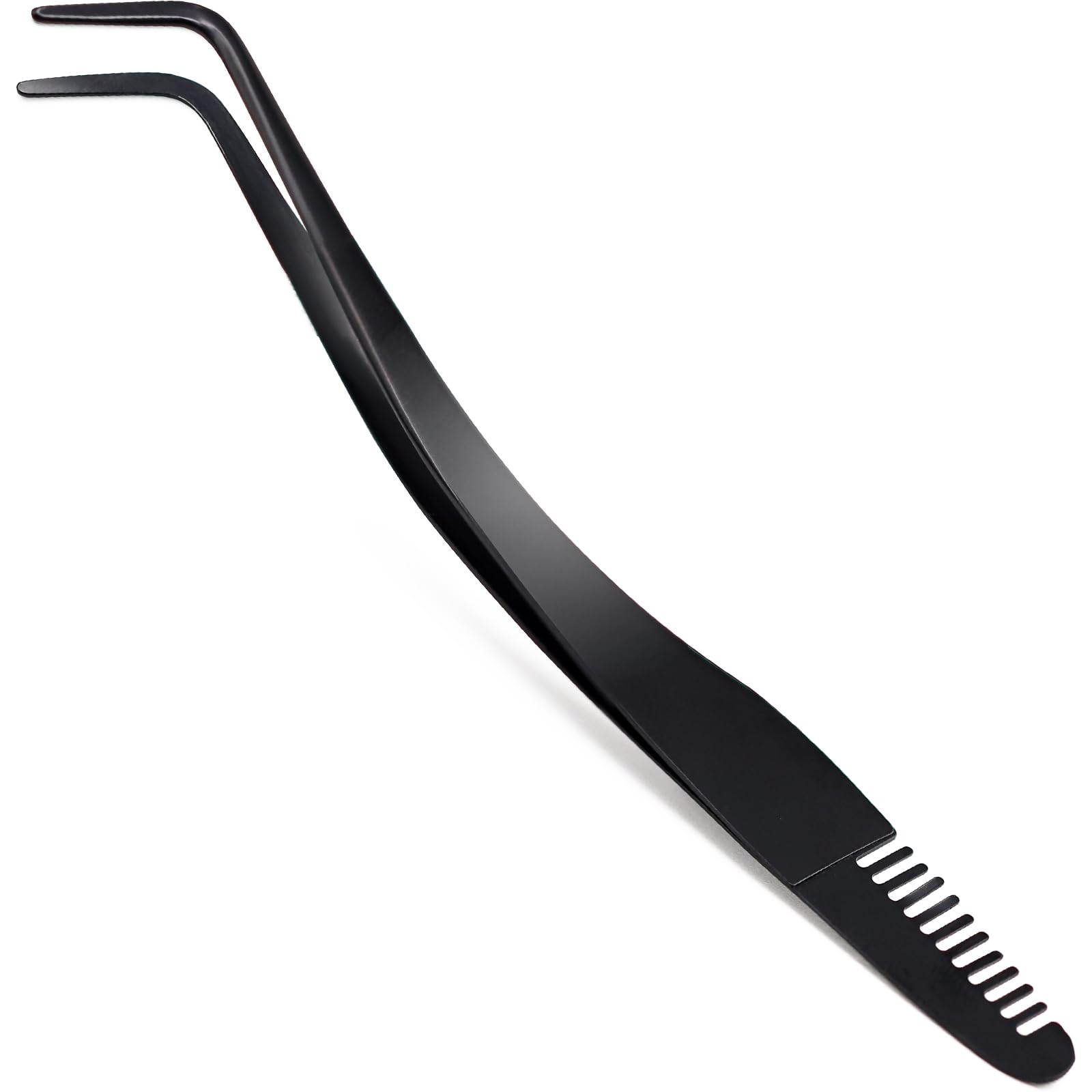 Vznffur lash applicator with comb for precise lash placement.