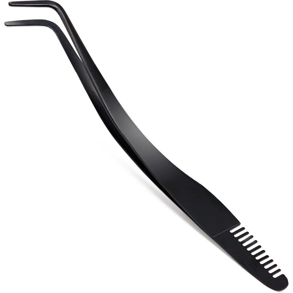 Vznffur lash applicator with comb for precise lash placement.