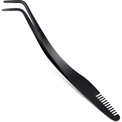 Vznffur lash applicator with comb for precise lash placement.