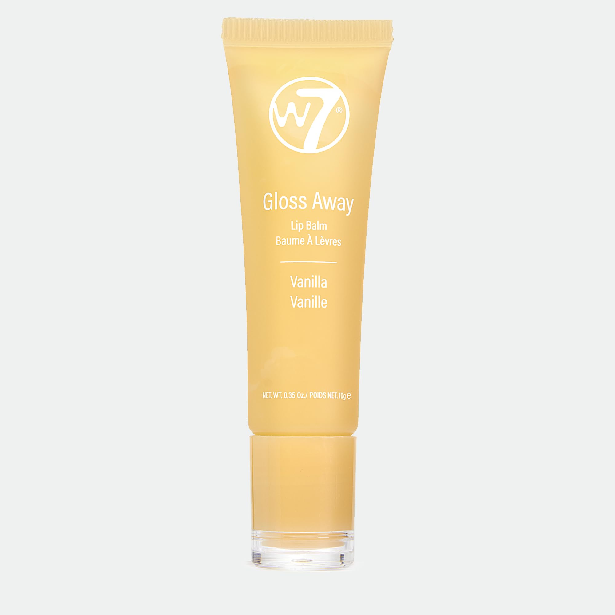 W7 Watermelon Sugar Scrub texture hints at gentle exfoliation for smoother lips.