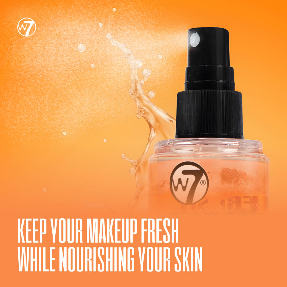 W7 Fresh Grip spray before makeup creates a hydrated, grippy base