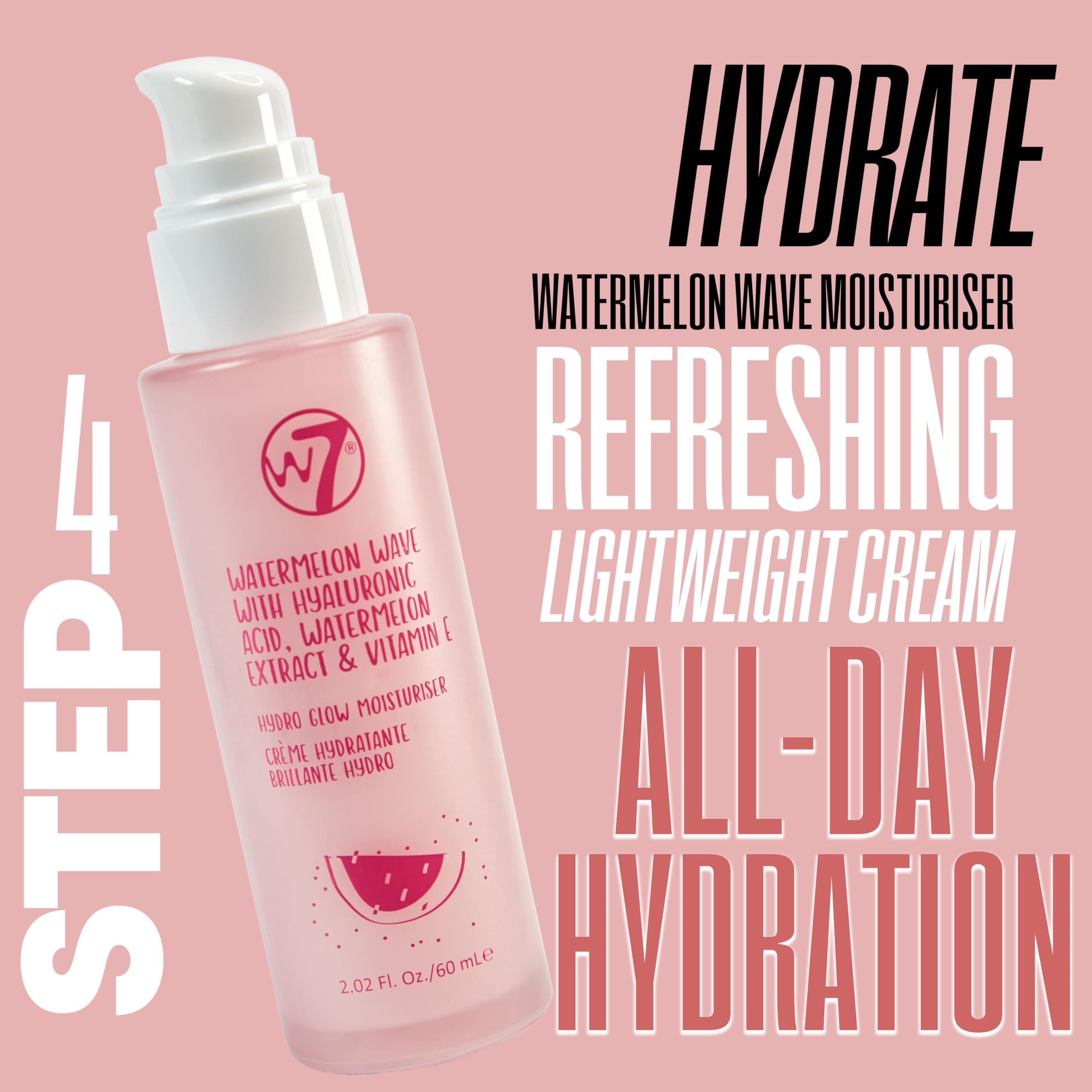 W7 Self Care Strawberry Sweet Dreams lip mask nourishes lips overnight for soft supple lips