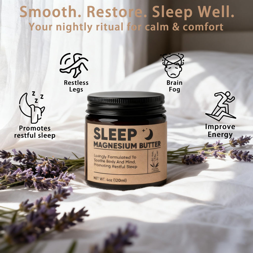 WAESKI Lavender aroma in the magnesium butter supports calming sleep rituals