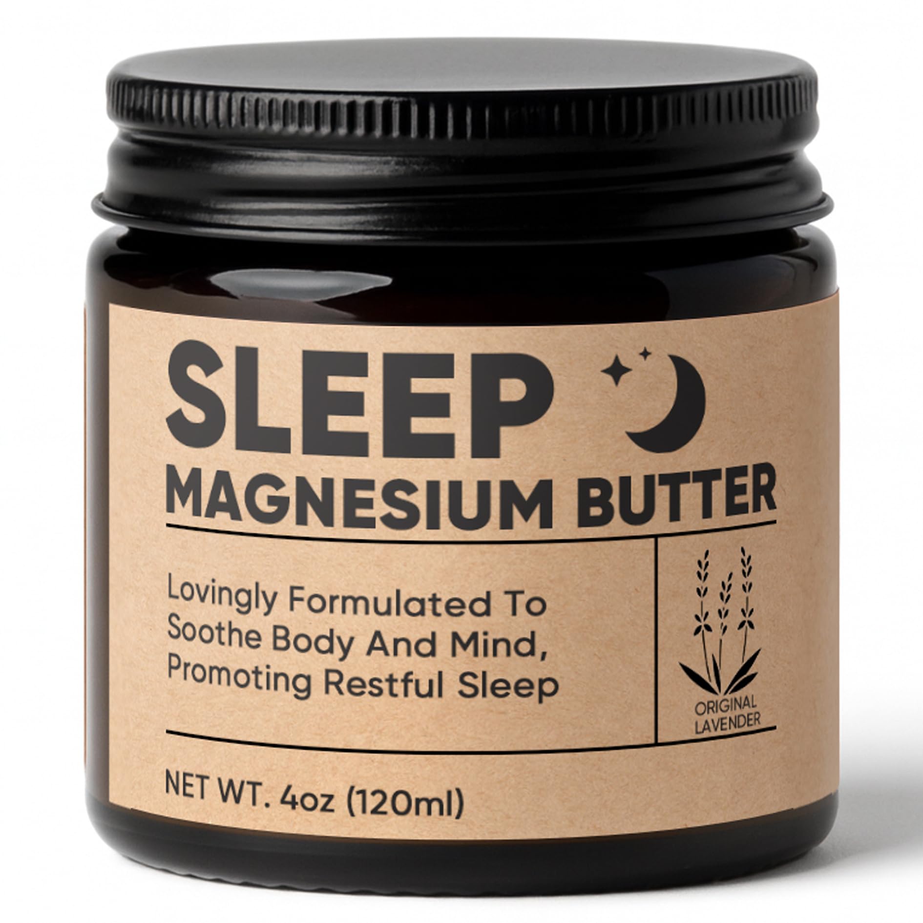 WAESKI Magnesium Butter Sleep jar highlights lavender calm for restful nights