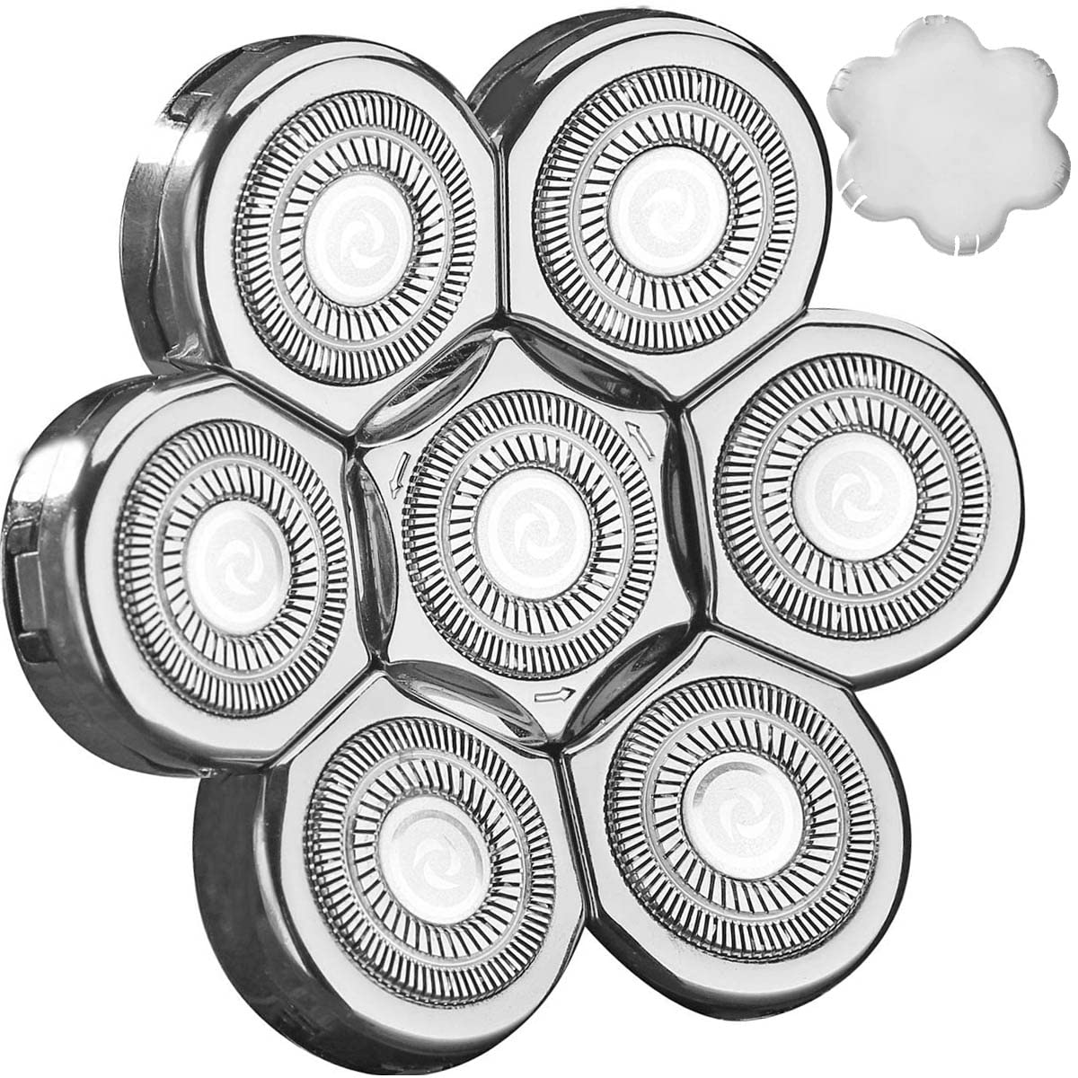 WAHFOX Universa heads compatible with many shaver brands.