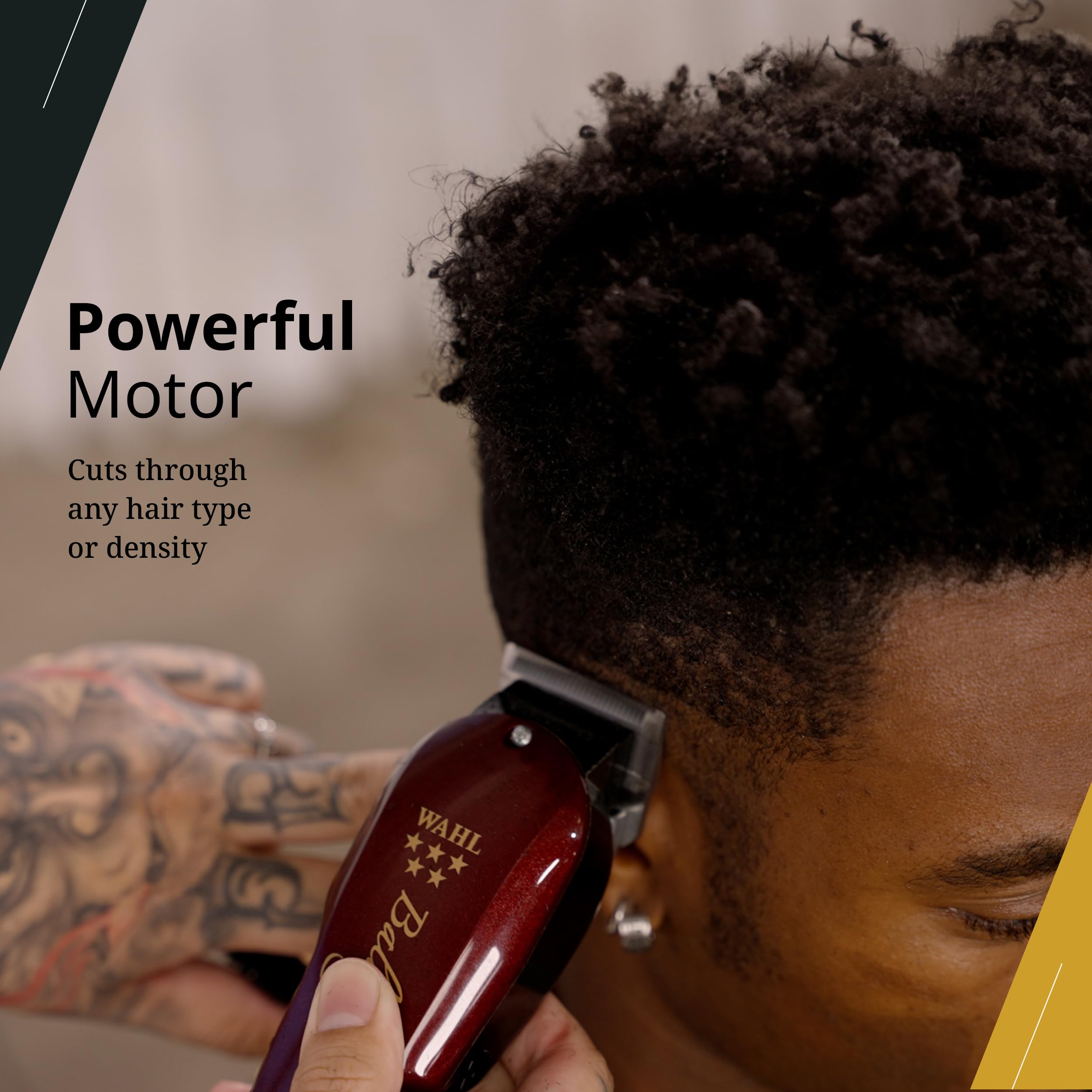 Wahl 5-Star Balding Clipper complete kit ready for professional grooming.