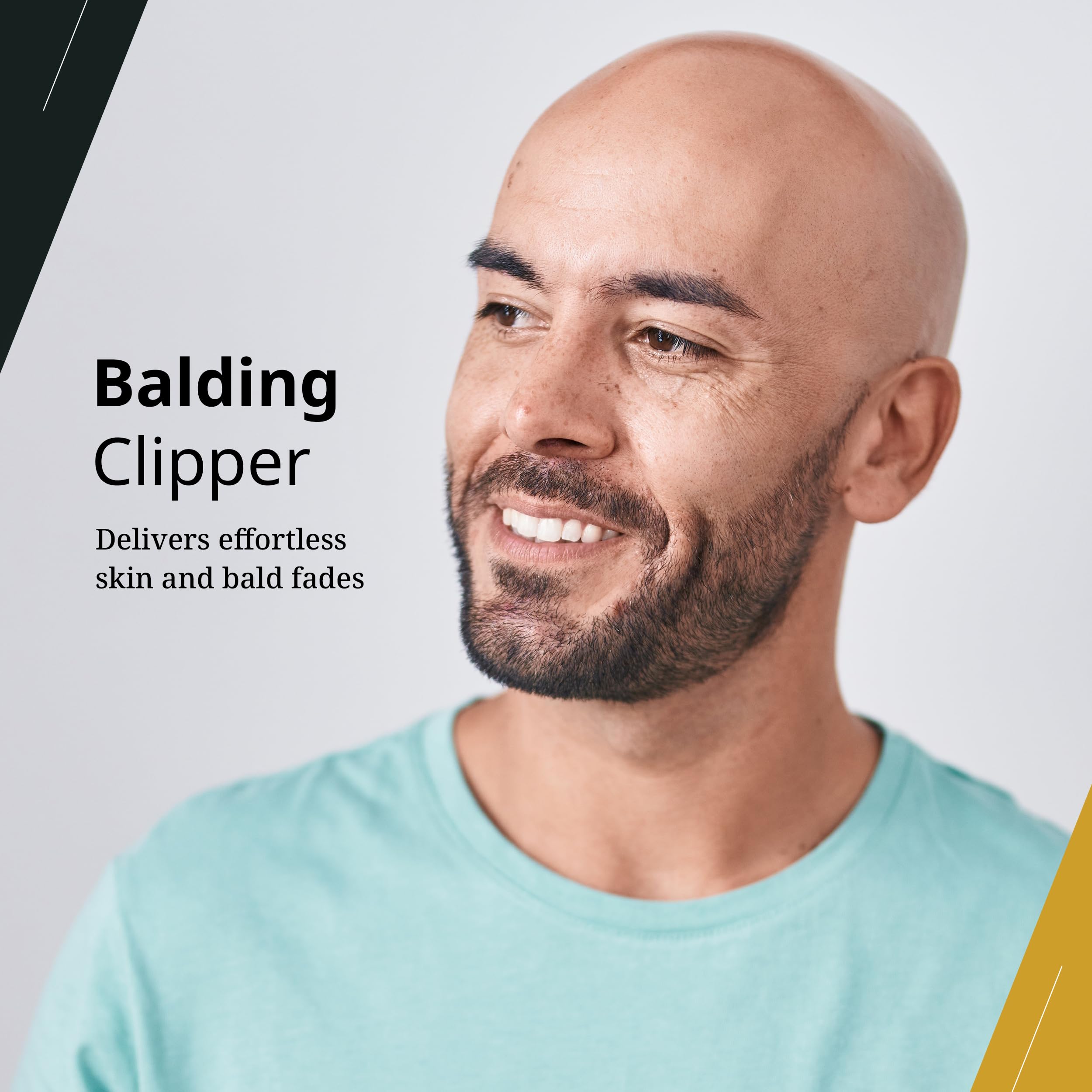 Wahl 5-Star Balding Clipper styling comb aiding precise sectioning.
