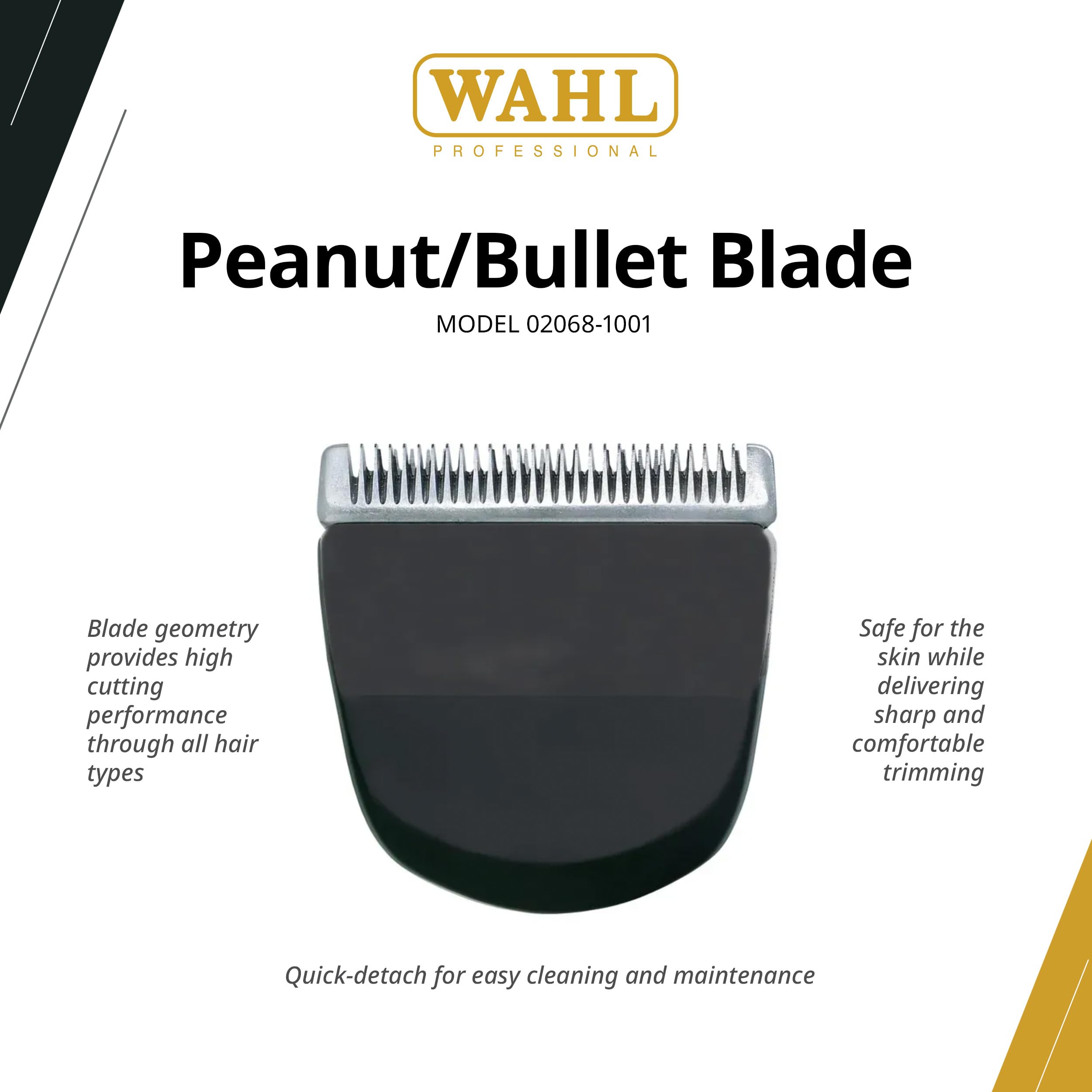 Wahl Bullet unplugged blade installed on clipper enables quick maintenance