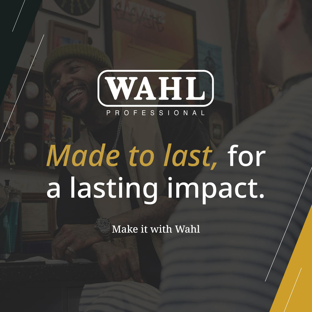 Wahl Micro Power Shaver in-use detail shot demonstrates precise trimming in tight areas.
