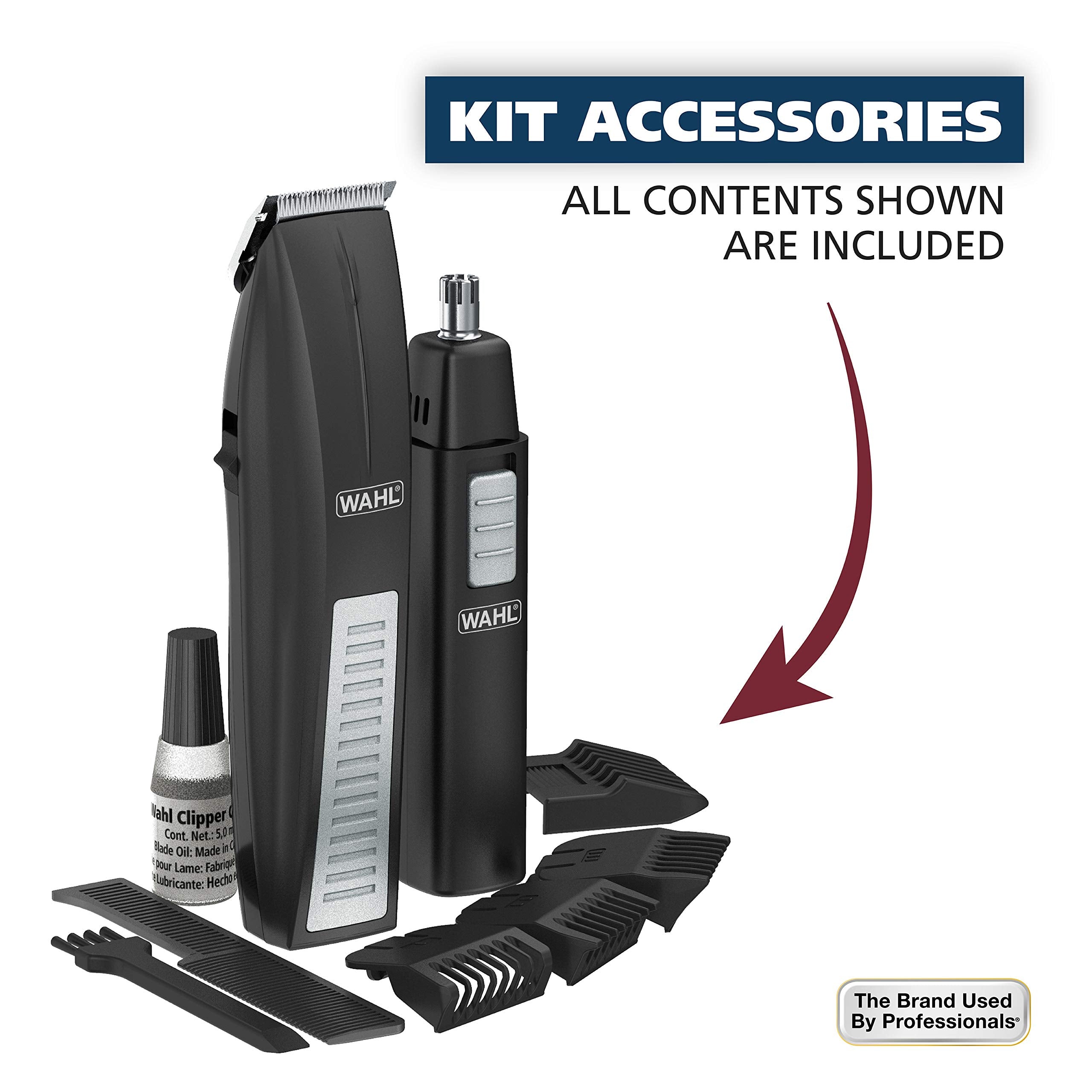 Wahl mustache-comb helps precise lip-line styling