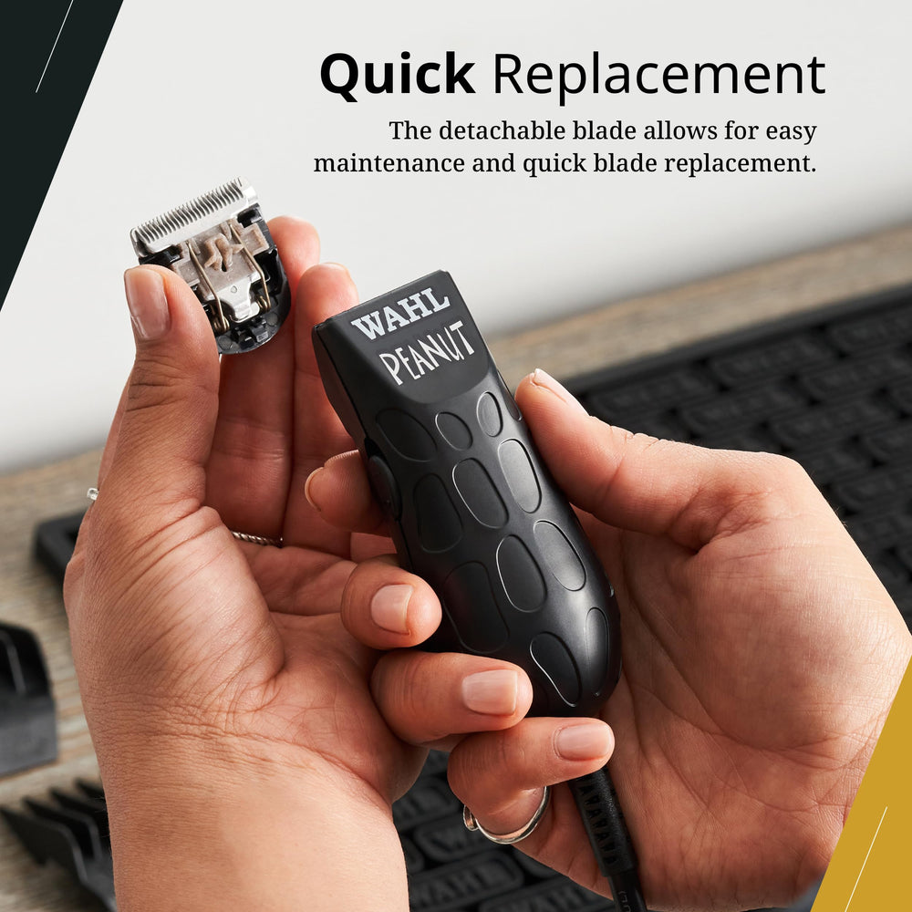 Wahl Peanut clipper blade fit highlights compatibility for efficient grooming