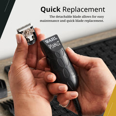 Wahl Peanut clipper blade fit highlights compatibility for efficient grooming