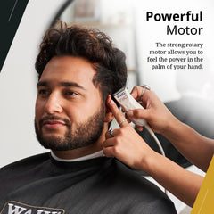 Wahl Peanut Clipper white in-use beard trim demonstrates versatile facial grooming