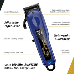 Wahl Professional 5 Star Cordless Magic Clip crunch blade technology catches every hair