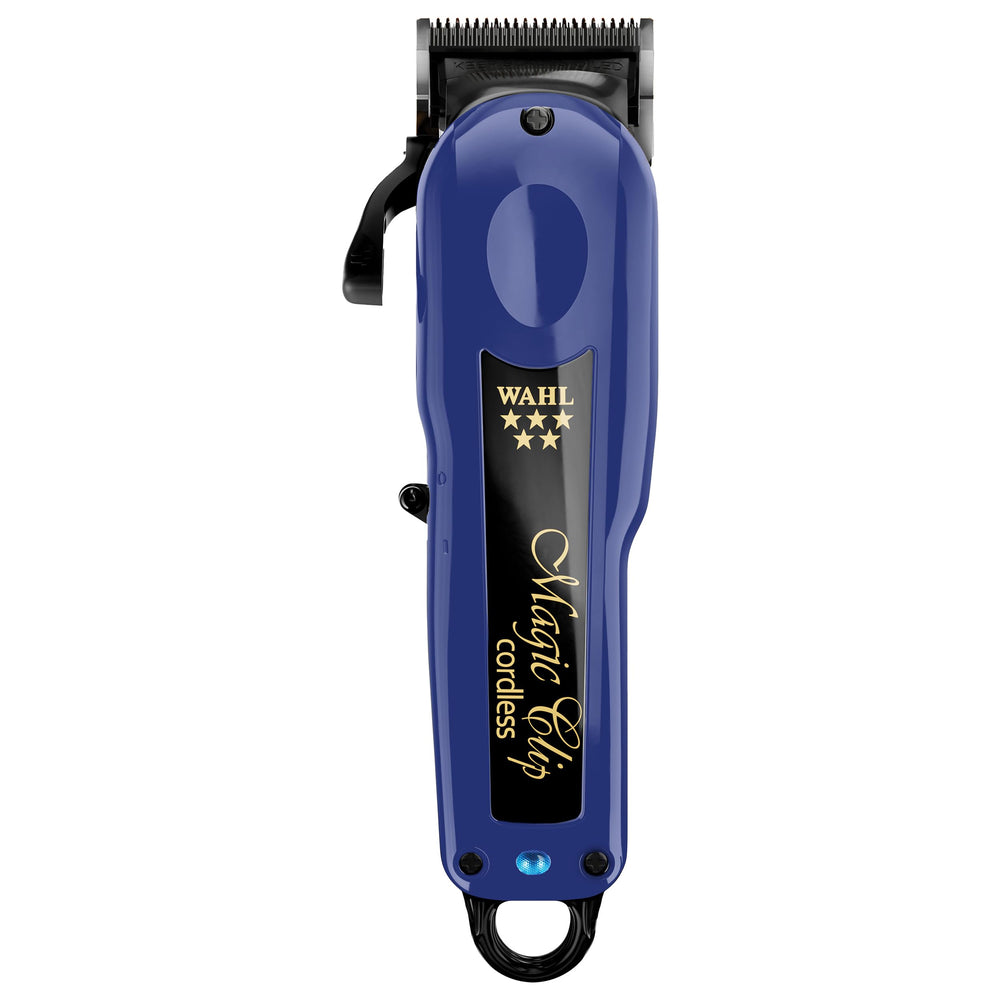 Wahl Professional 5 Star Cordless Magic Clip shows cordless operation for mobile fades