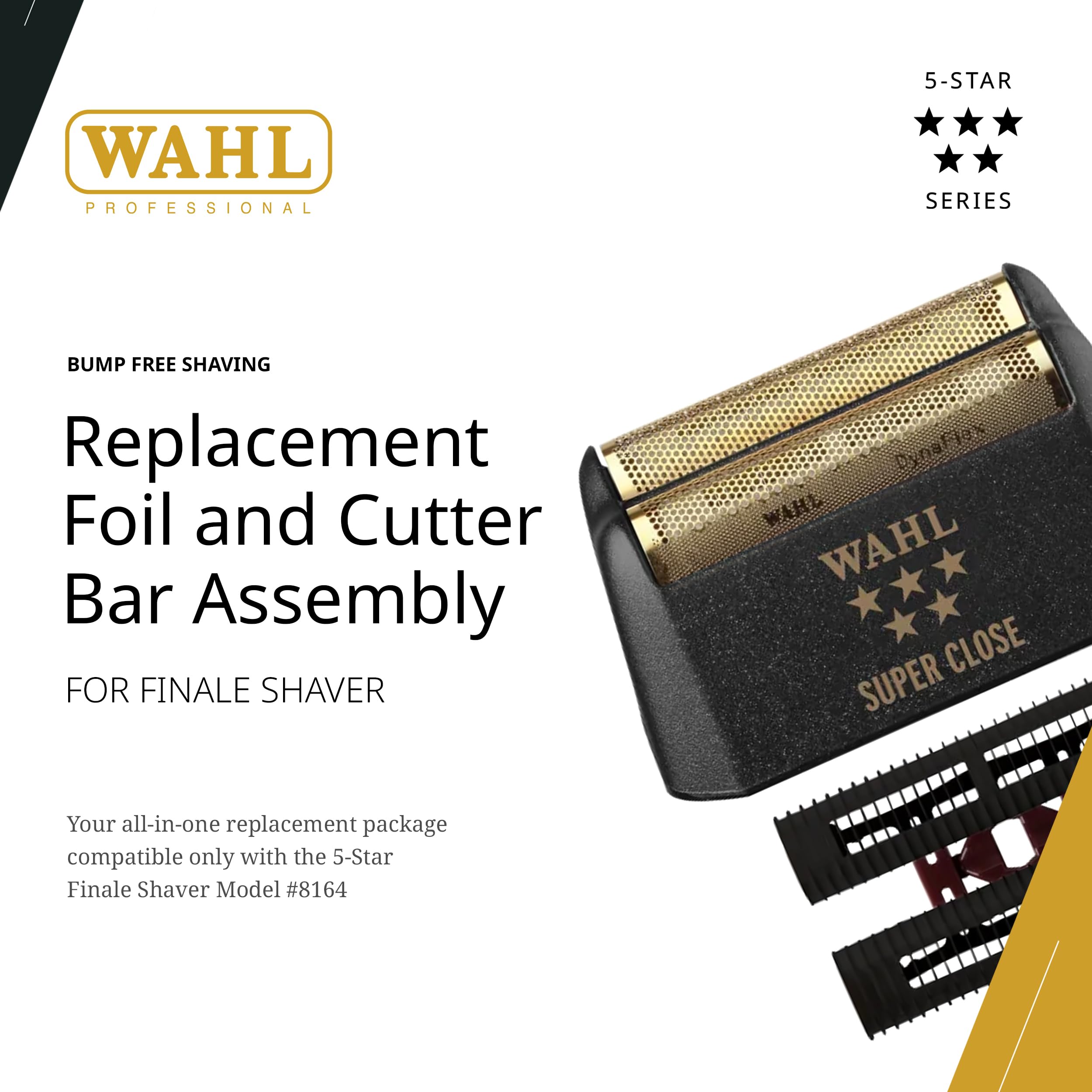 Wahl Professional 5 Star Finale cutter bar assembly showing precise edge.