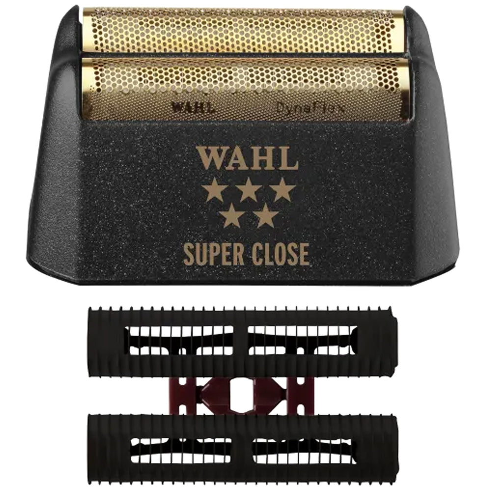 Wahl Professional 5 Star Finale foil closeup for a smooth, bump-free finish.