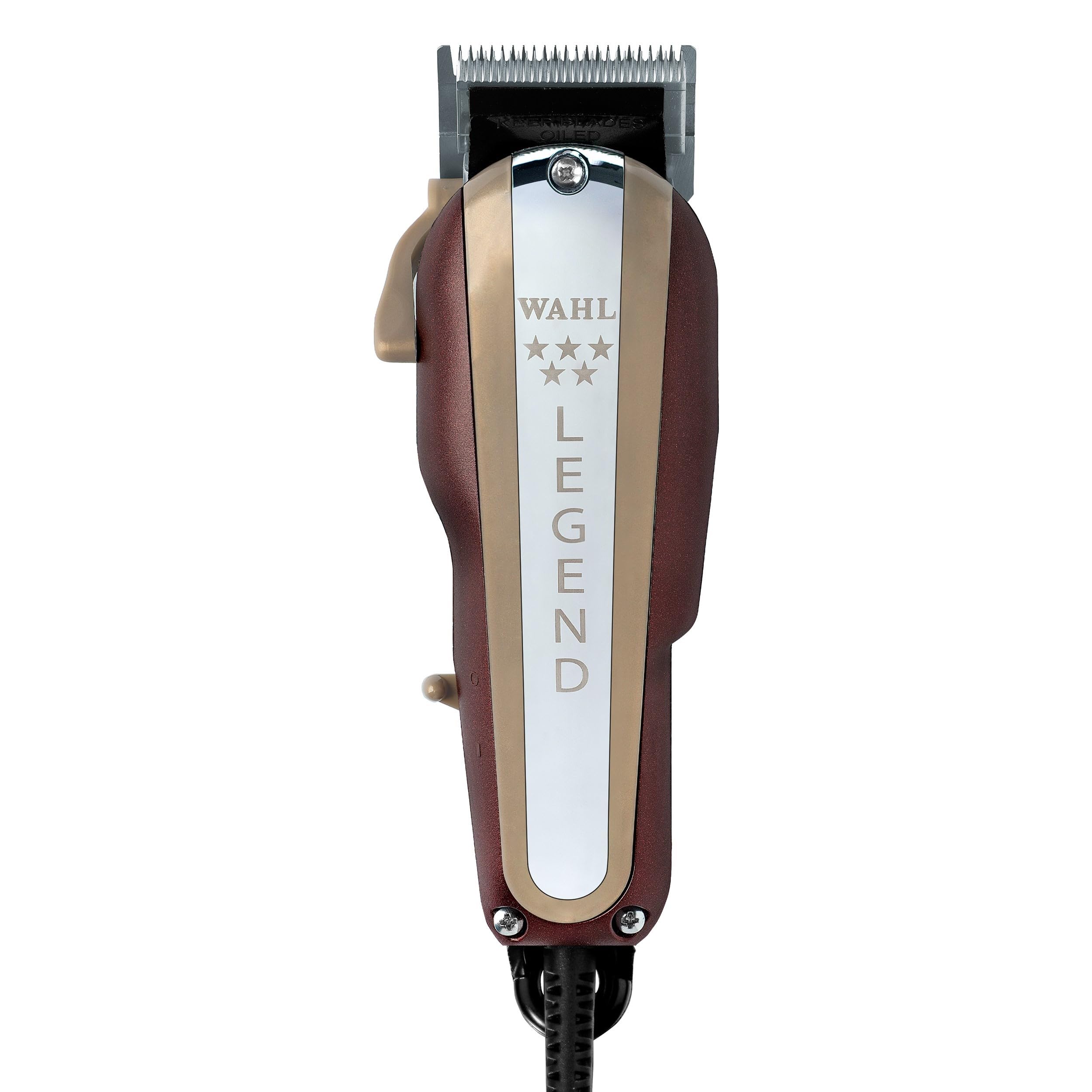 Wahl Professional 5 Star Legend blade assembly close-up with durable power cord