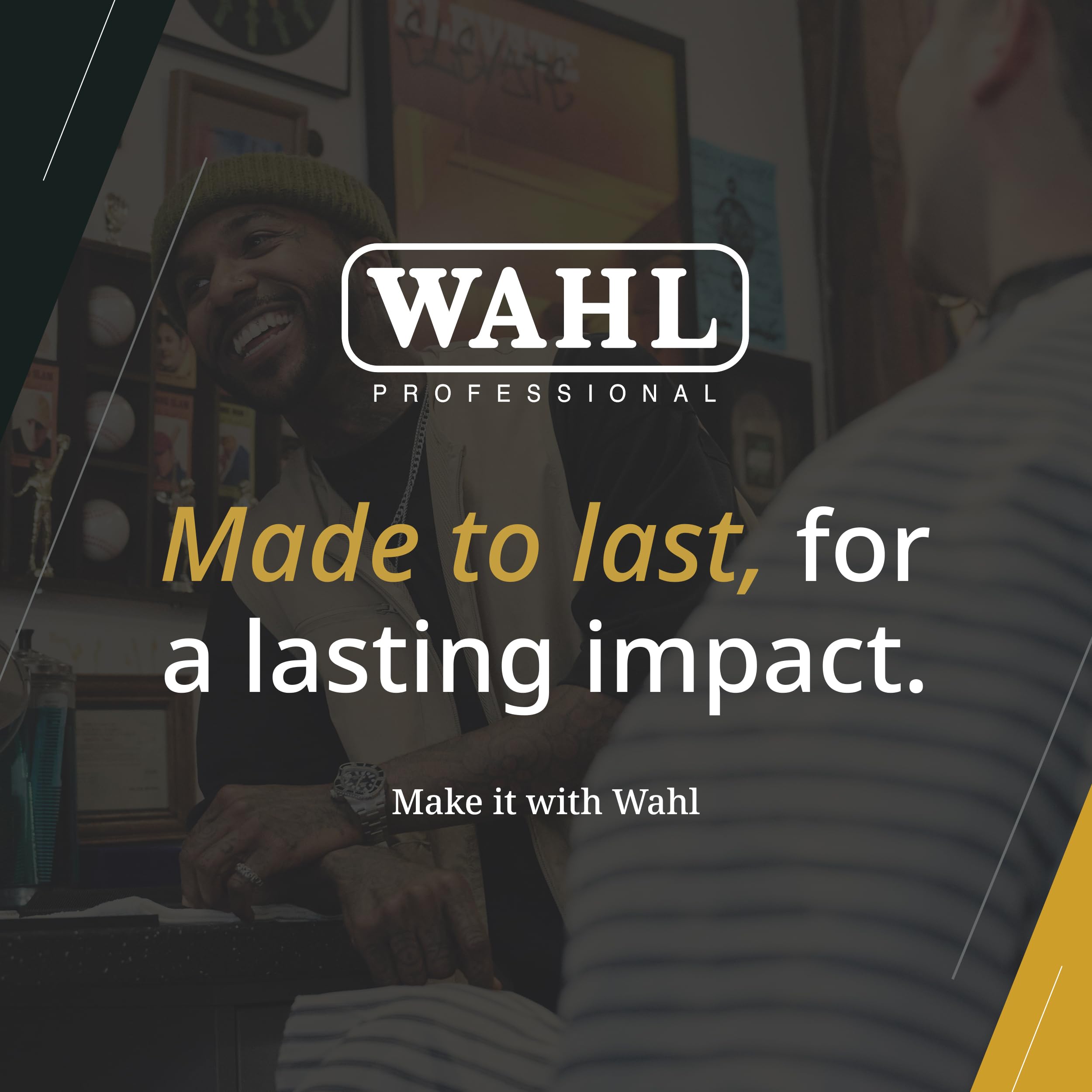 Wahl Professional 5 Star Senior clipper 8-foot cord enables unrestricted movement