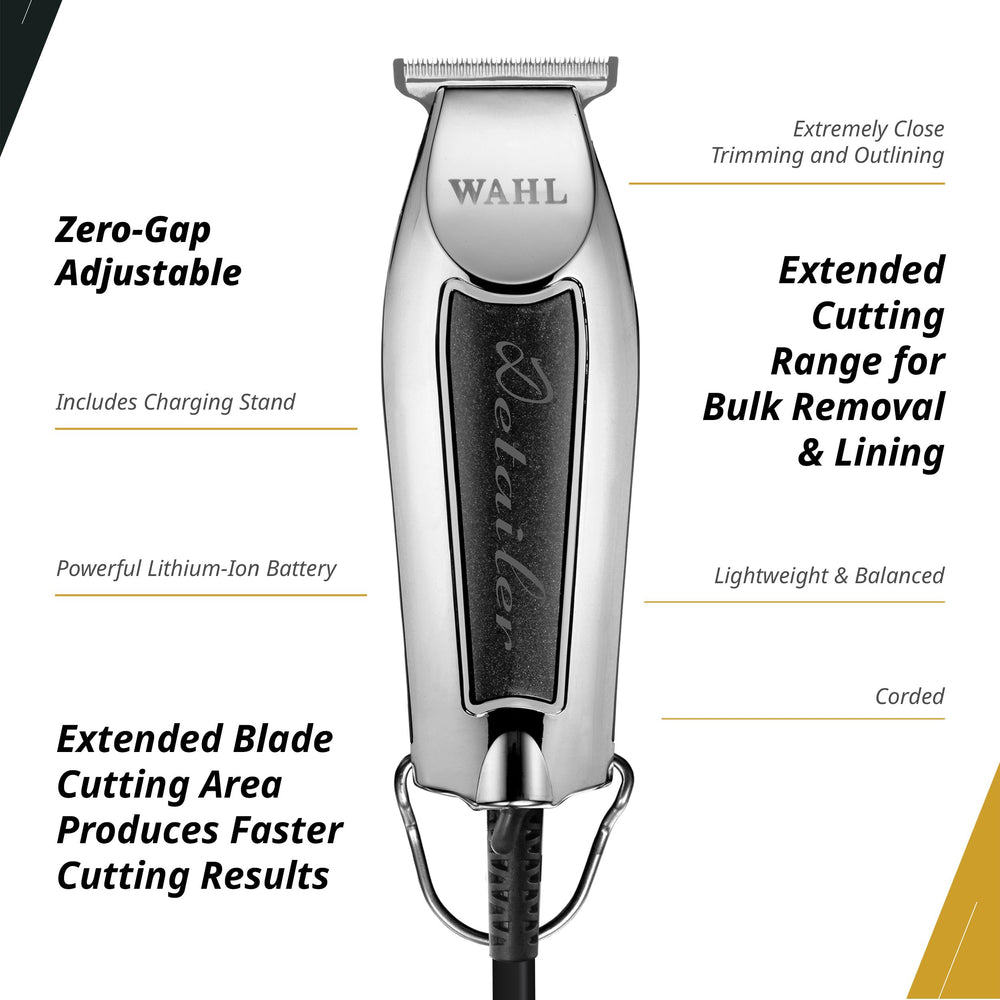 Wahl Professional Detailer Trimmer compact palm-sized for easy handling