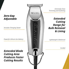 Wahl Professional Detailer Trimmer compact palm-sized for easy handling
