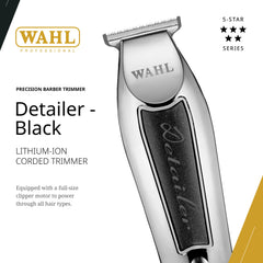 Wahl Professional Detailer Trimmer used for clean lining and artwork