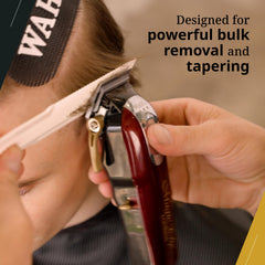 Wahl Magic Clip ergonomic handle and taper lever ensure comfortable control
