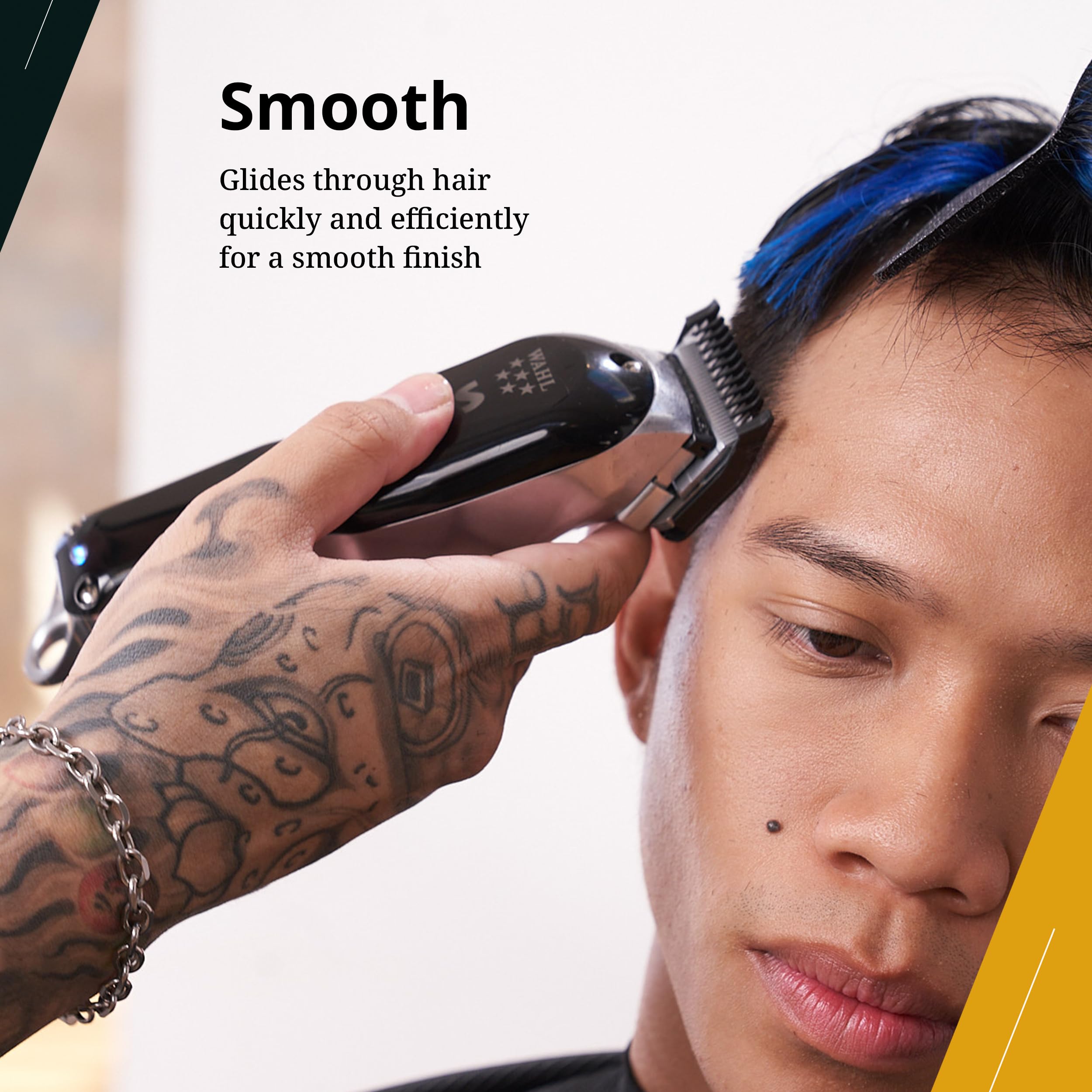 Wahl Professional one-and-a-half-inch attachment closeup showcases versatile length options