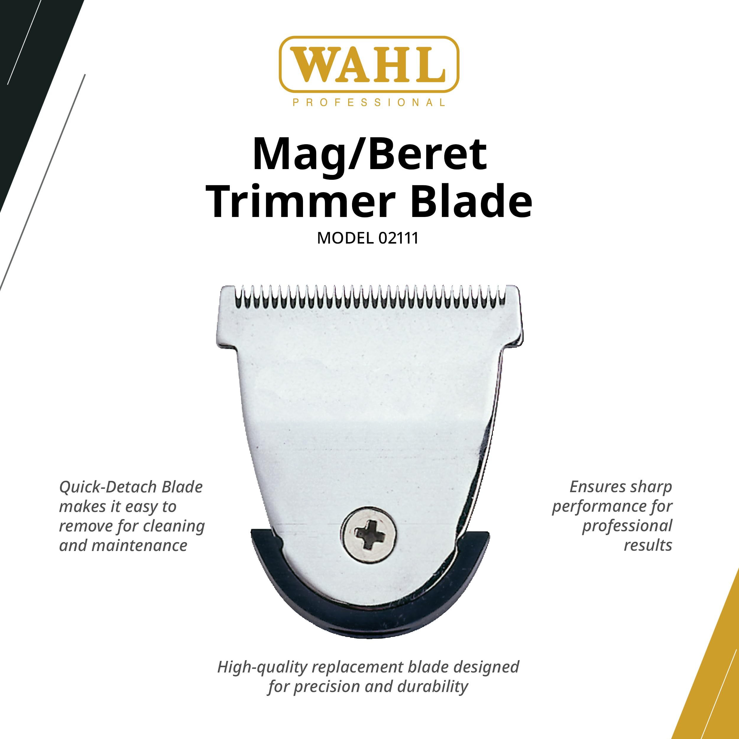 Wahl Professional quick-detach blade removal photo showing easy maintenance.
