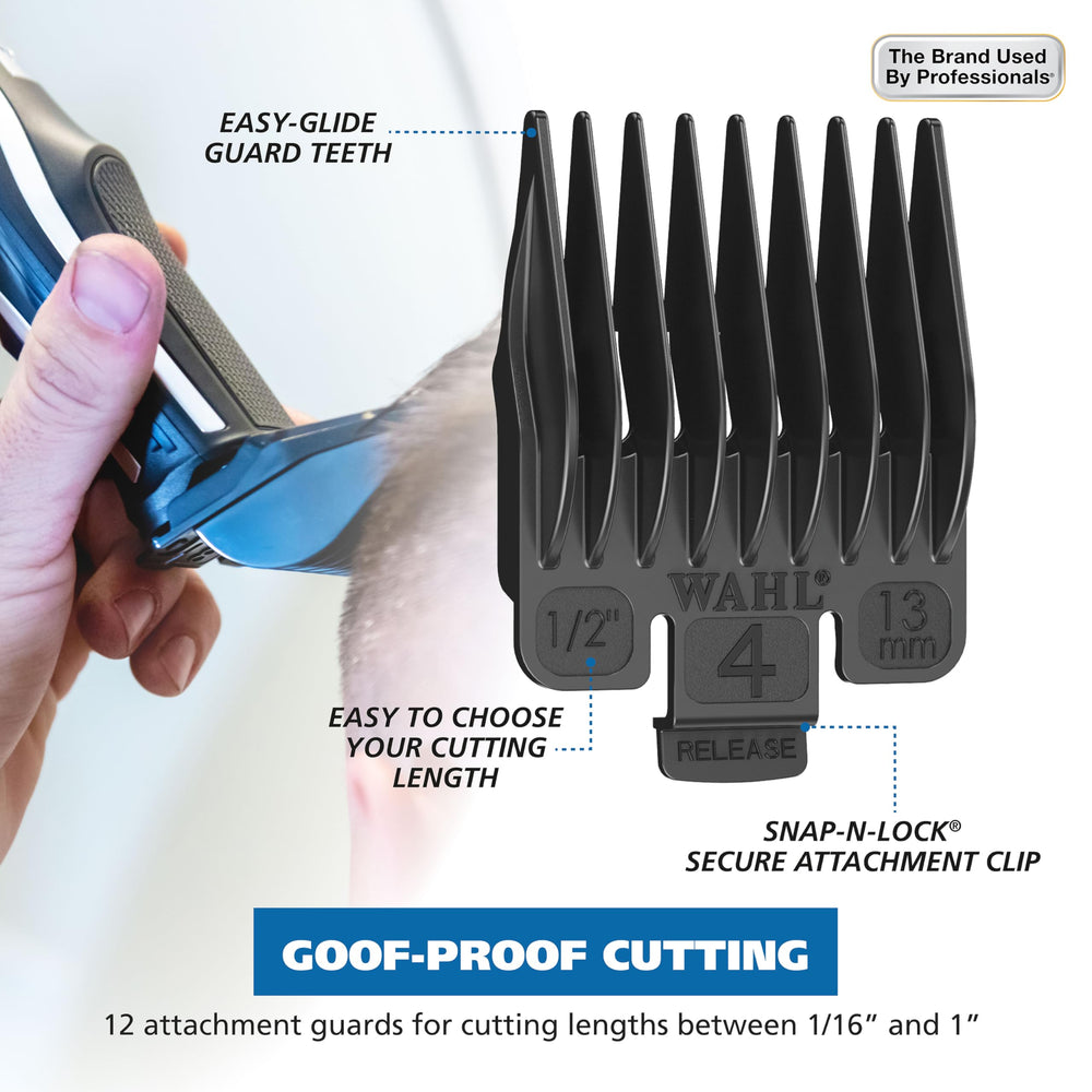 Wahl Self-Cut Pro corded or cordless versatility for home grooming.